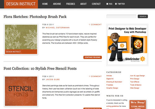 Top design blog