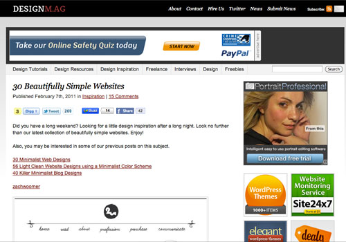 Top design blog