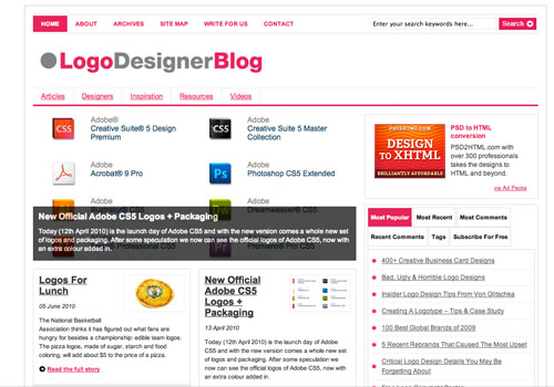 Top design blog